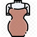 Enges Kleid Partykleid Damenkleid Symbol