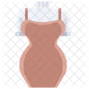 Enges Kleid Partykleid Damenkleid Symbol