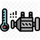 Engine Heat Motor Icon