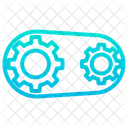 Cog Cog Wheels Belt Icon