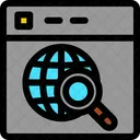 Engine Loupe Magnifier Icon