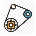 Engine Belt  Icon