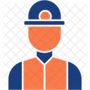 Engineer Man Construction Icon