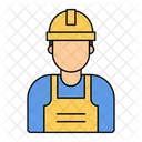 Labour Constructor Worker Icon