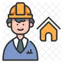 House Engineer Engineer Builder Icon