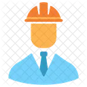 Engineer Worker Constructor Icon