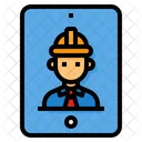 Tablet Smartphone Engineer Icon