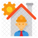 Engineer Construction Architecture Icon