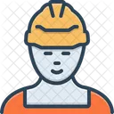 Worker Laborer Shopman Icon
