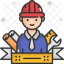 M Engineer Engineer Labor Icon