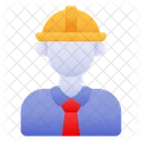 Engineer Man Profession Icon