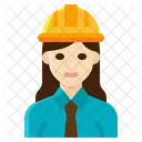 Engineer Architect Woman Occupation Female Icon