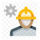 Construction Engineer Builder Icon