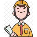 Engineer Architecture Contractor Icon