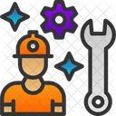 Engineer Equipment Mechanical Icon