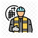 Engineer Construction Technology Icon