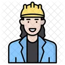 Engineer Worker Construction Icon