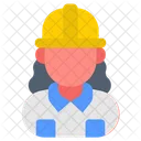 Engineer Civil Architecture Officer Icon