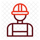 Engineer Worker Man Icon