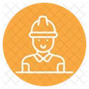 Engineer Worker Man Icon