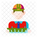Engineer Work Male Icon