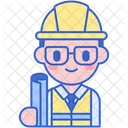 Engineer Male  Icon