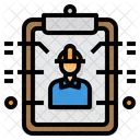 Clipboard Engineer Skill Icon