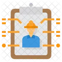 Clipboard Engineer Skill Icon
