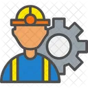 Engineer Setting Builder Construction Icon
