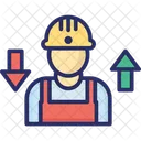 Engineer Worker Builder Man Icon