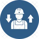 Engineer Worker Builder Man Icon