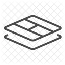Engineered wood tile  Icon