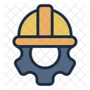 Engineering Tool Helmet Icon