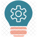 Engineering Bulb Gear Icon