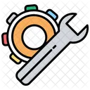 Engineering Gear Wrench Icon