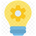 Engineering Bulb Gear Icon