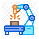 Manufacturing Engineering Machine Icon