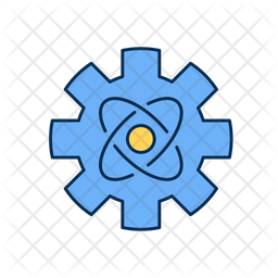 Engineering physics Icon - Download in Colored Outline Style