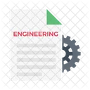 Engineering Report Engineering Document Engineering Icon