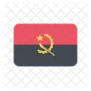 Englisch Angola  Symbol