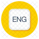 English Eng Language Icon
