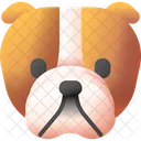 Bulldog Dog Pet Icon