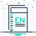 English dictionary  Icon