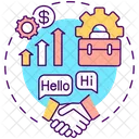 Negotiation English Business アイコン