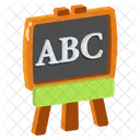 Lecture Board Class Chalkboard Icon