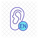 English listening level  Icon