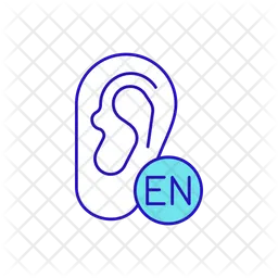 English listening level  Icon