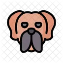 English Mastiff Dog Animal Icon