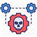 Equipo Craneo Malware Icono