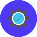 Tic De Engranaje Tic Gestion Icon